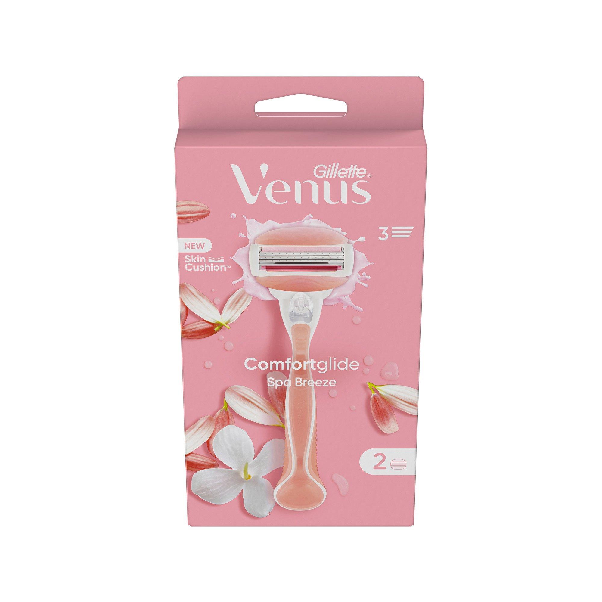 Gillette Venus BREEZE SPA Venus Spa Breeze Rasierer + 2 Klingen