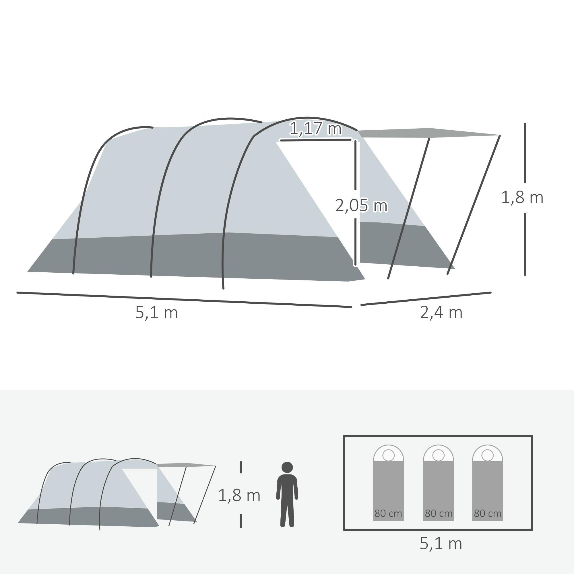 Outsunny Campingzelt