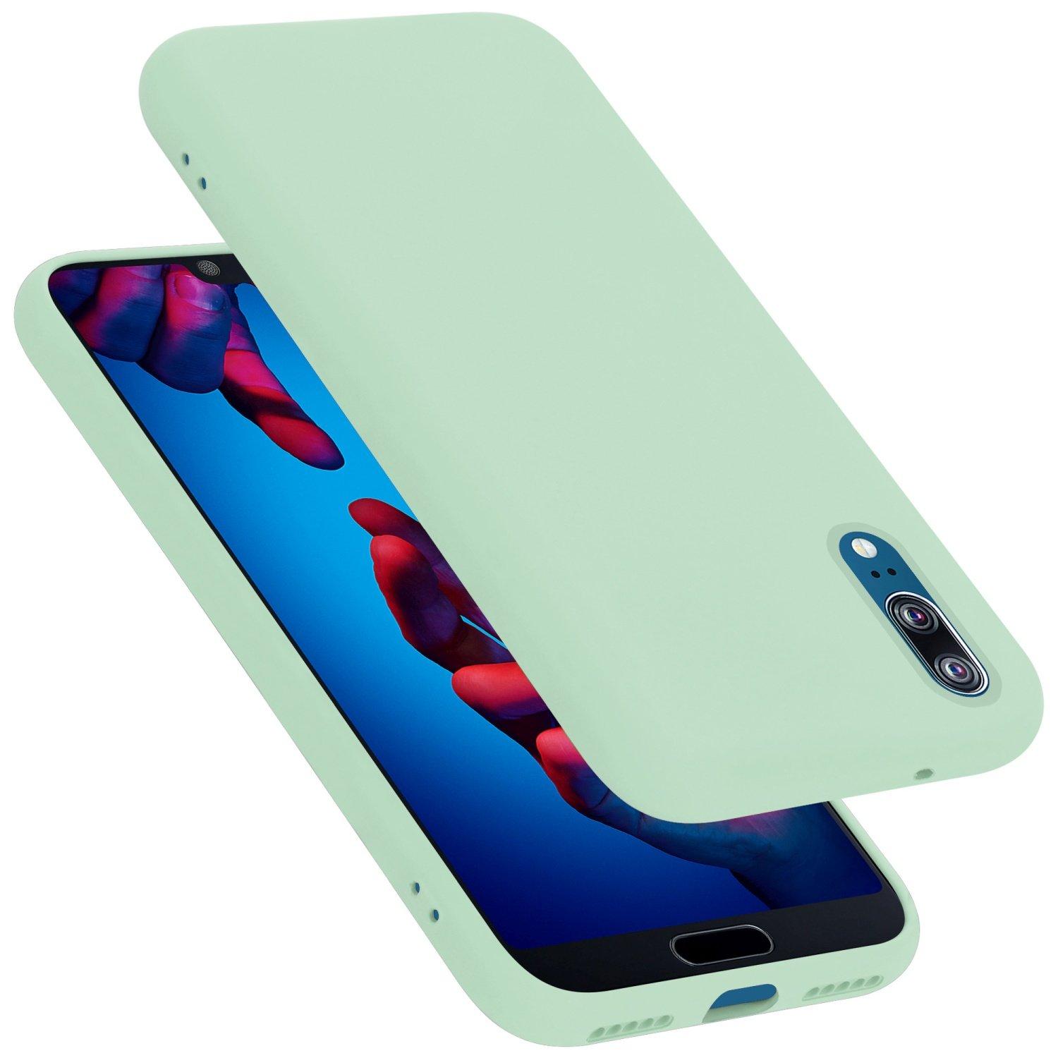 Cadorabo Hülle für Huawei P20 TPU Silikon Liquid