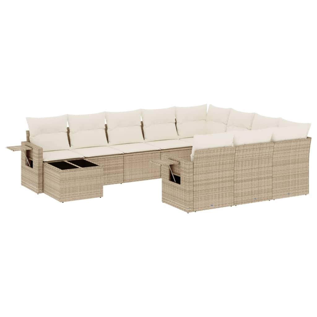 VidaXL Garten sofagarnitur poly-rattan