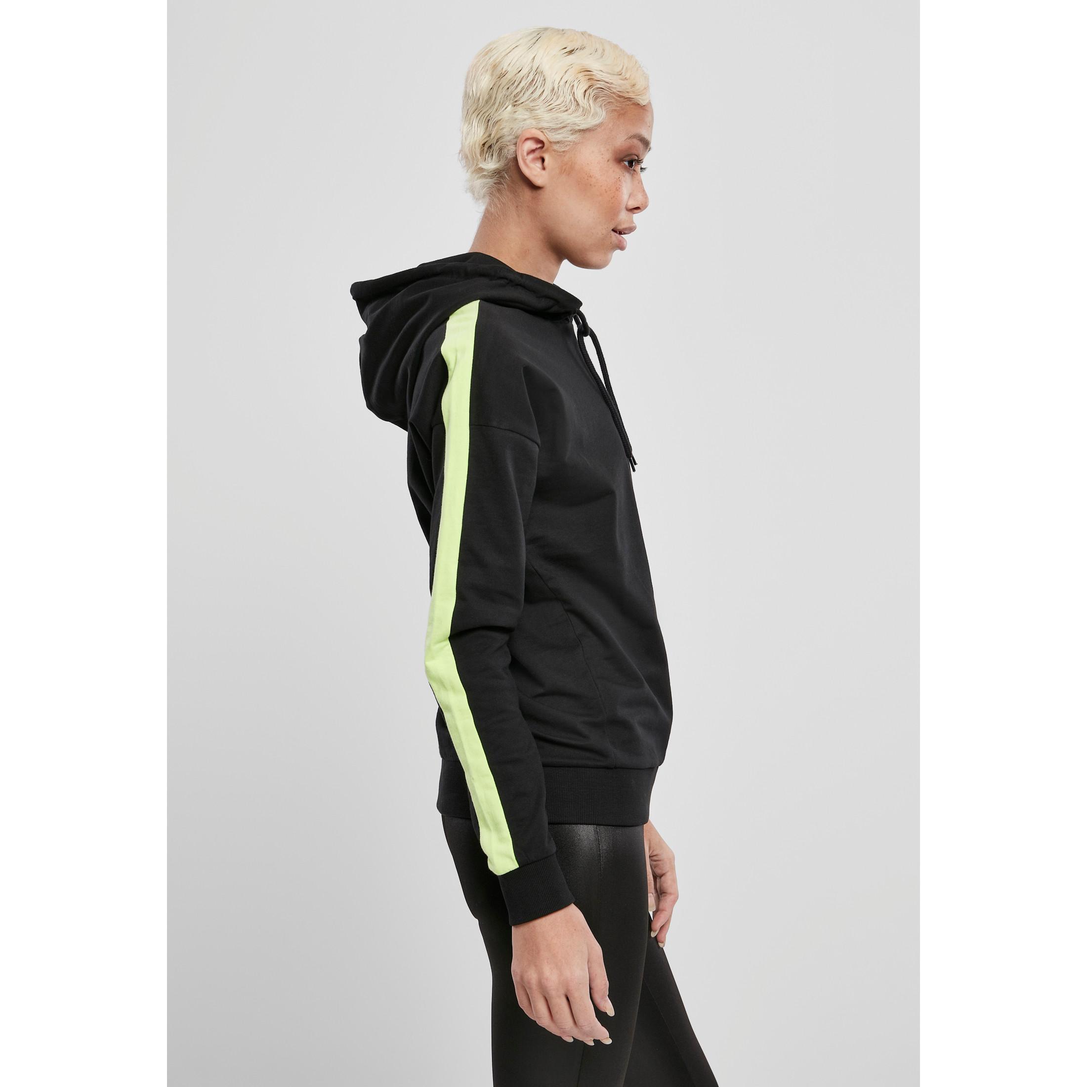 URBAN CLASSICS kapuzenpullover urban claic neon tripe
