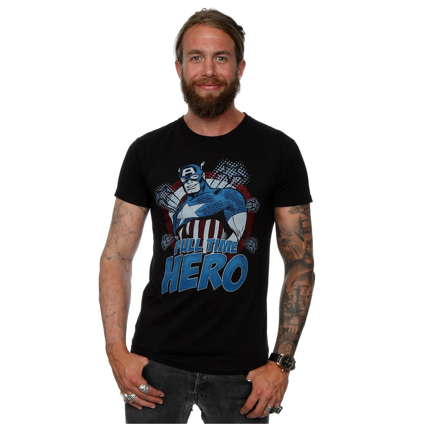 MARVEL Full Time Hero T-Shirt