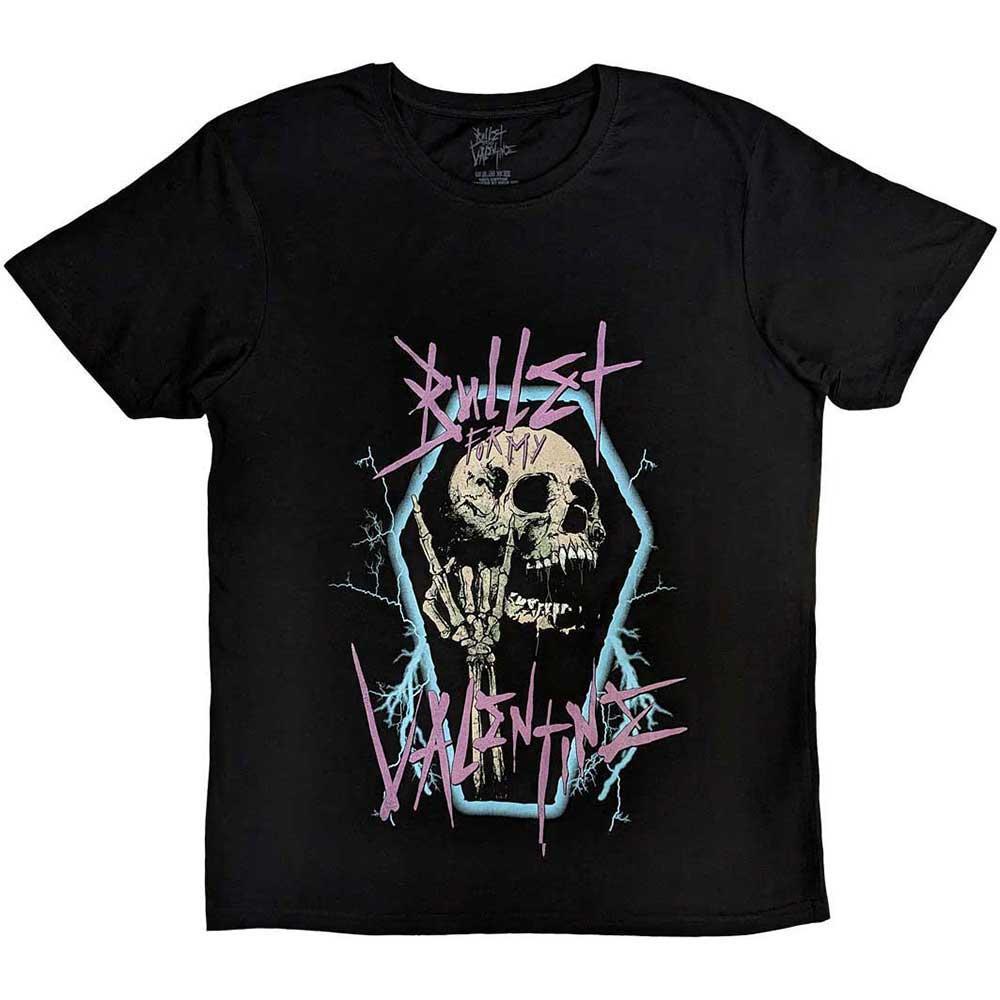 Bullet For My Valentine Bullet For My Valentine Totenkopf Grafik T-Shirt