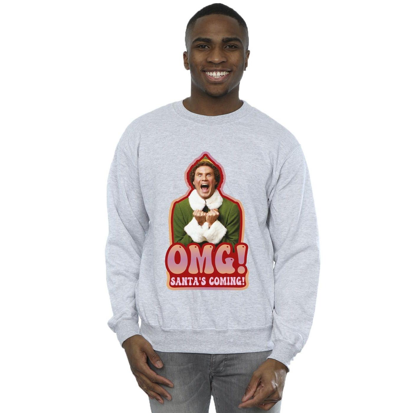 Elf Santa's Coming Sweatshirt