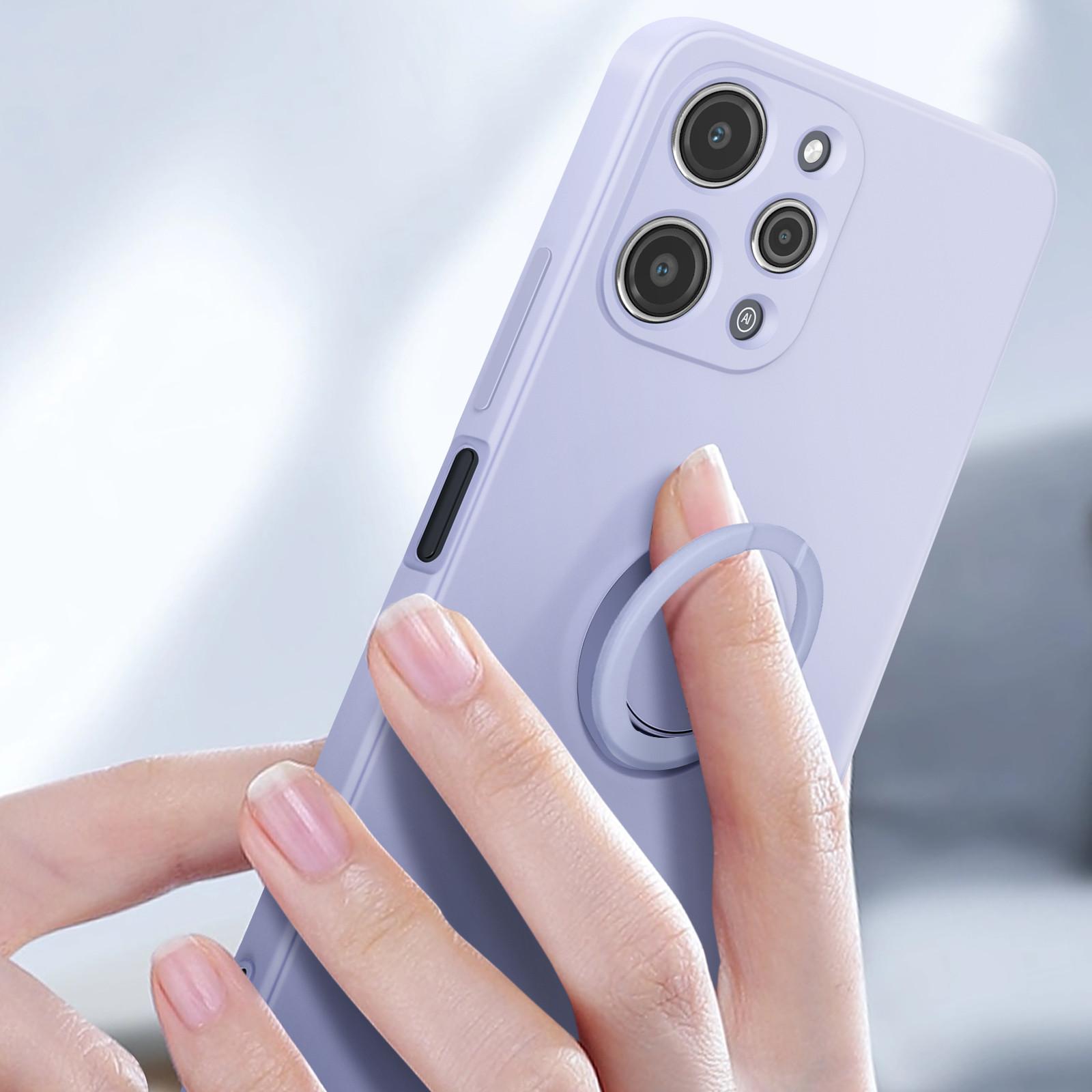 Avizar Ringhülle Xiaomi Redmi 12 Hellviolett