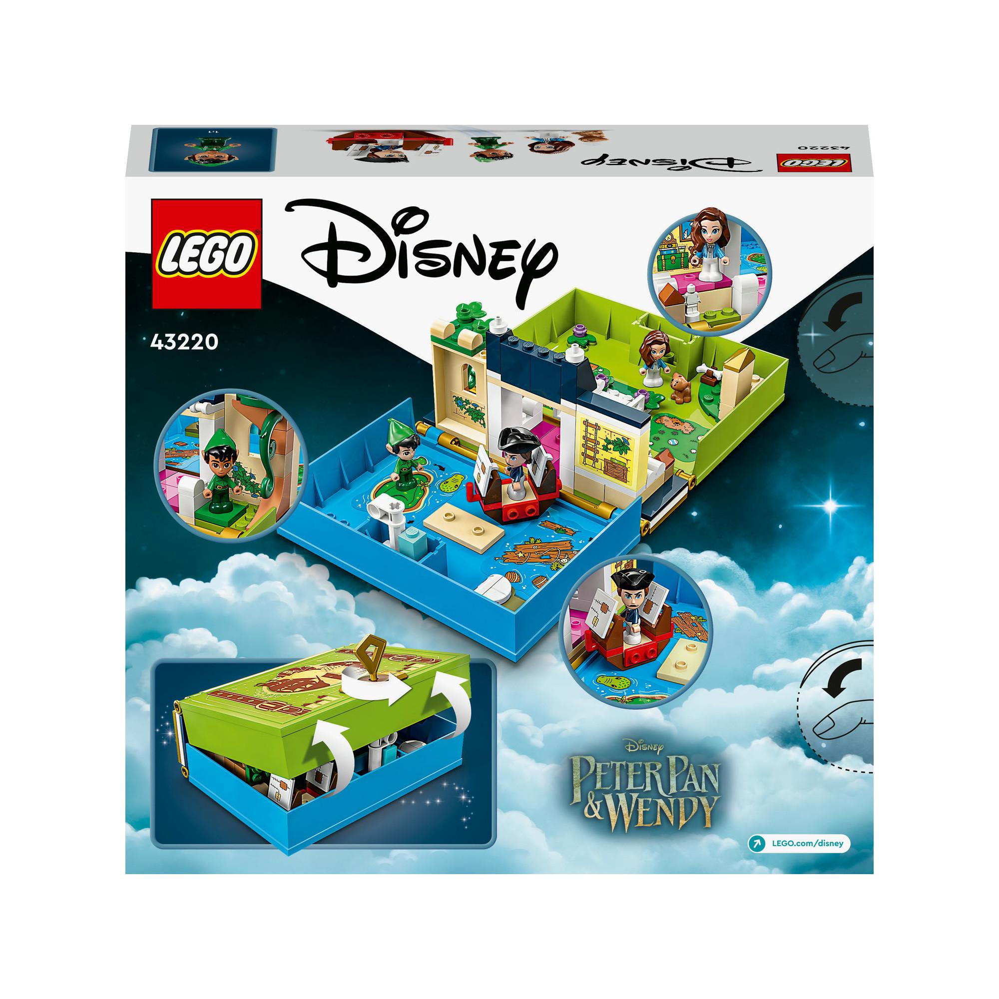 LEGO® 43220 Peter Pan & Wendy – Märchenbuch-Abenteuer