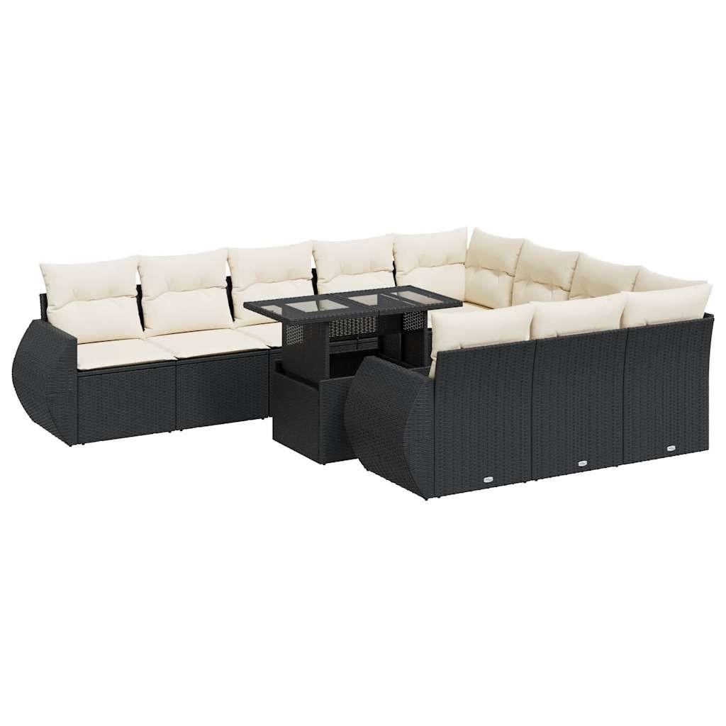 VidaXL Garten sofagarnitur poly-rattan