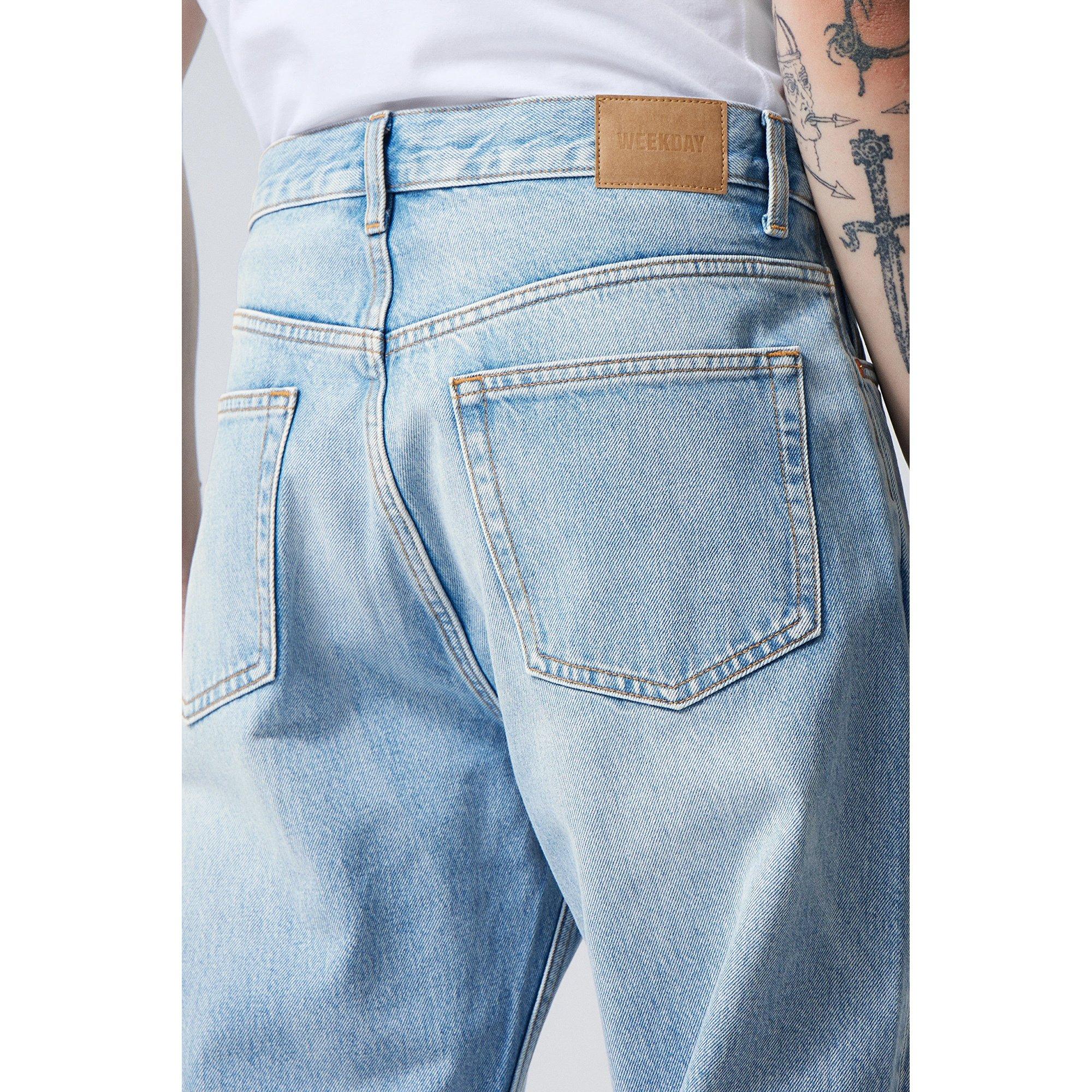 WEEKDAY Space Relaxed Straight Regular Fit Jeans