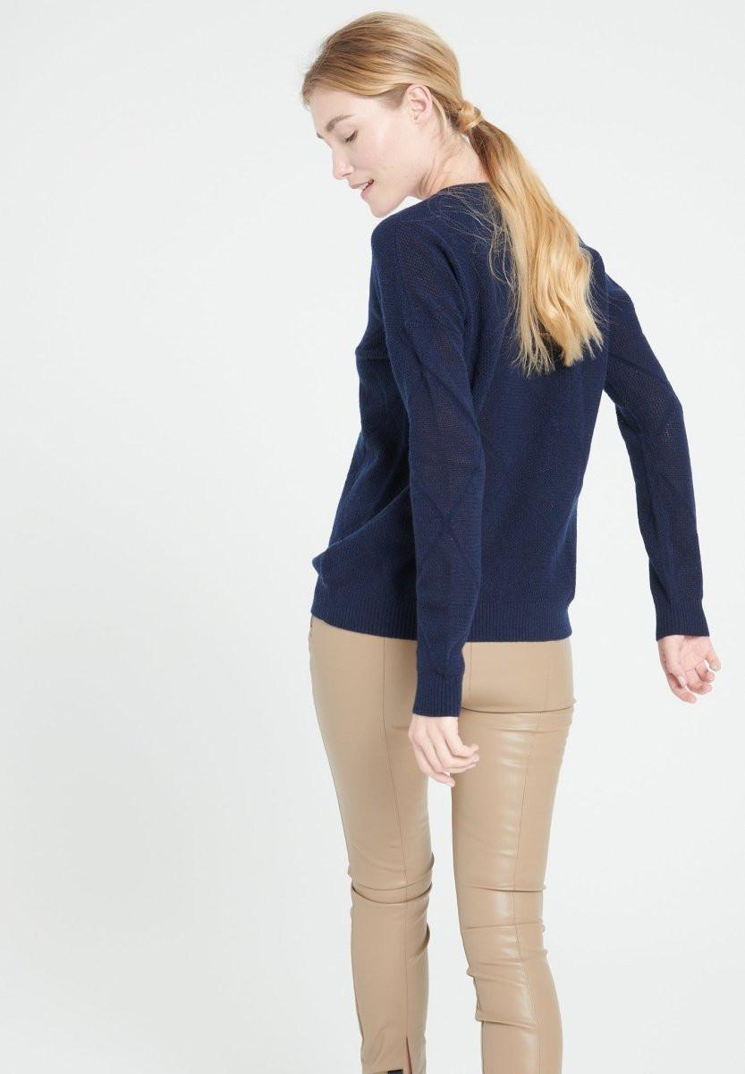 Studio Cashmere8 LILLY 31 Pullover mit V-Ausschnitt - 100% Kaschmir
