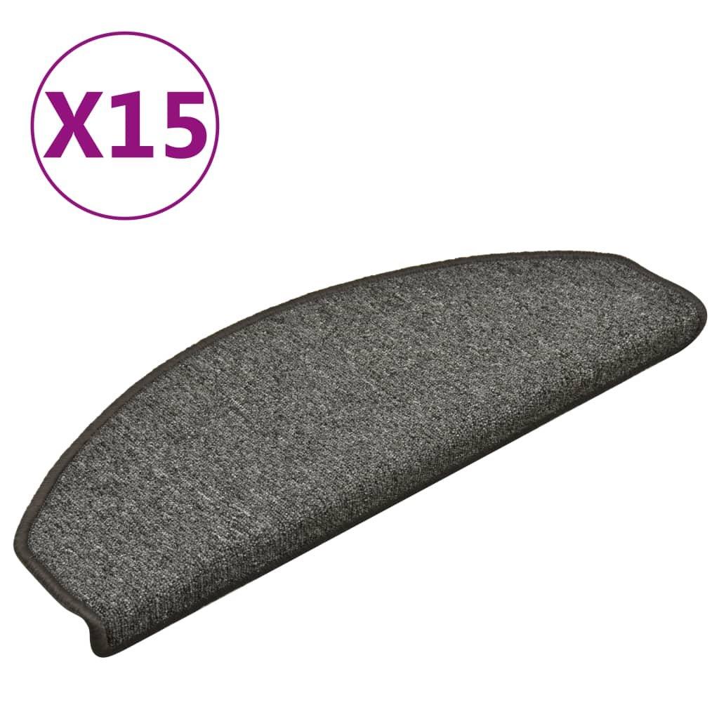 VidaXL Treppenmatten 15 stk. polypropylen