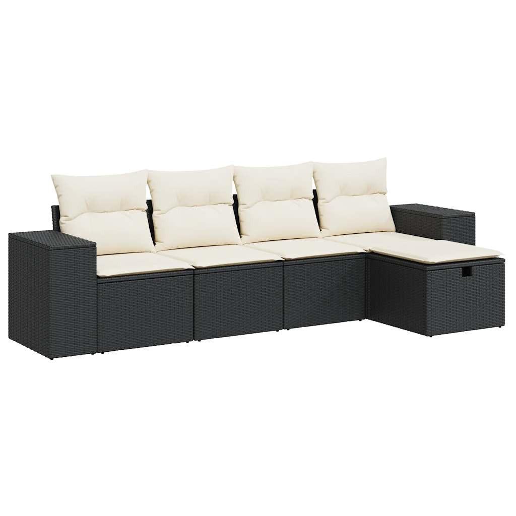 VidaXL Gartensofa set poly-rattan