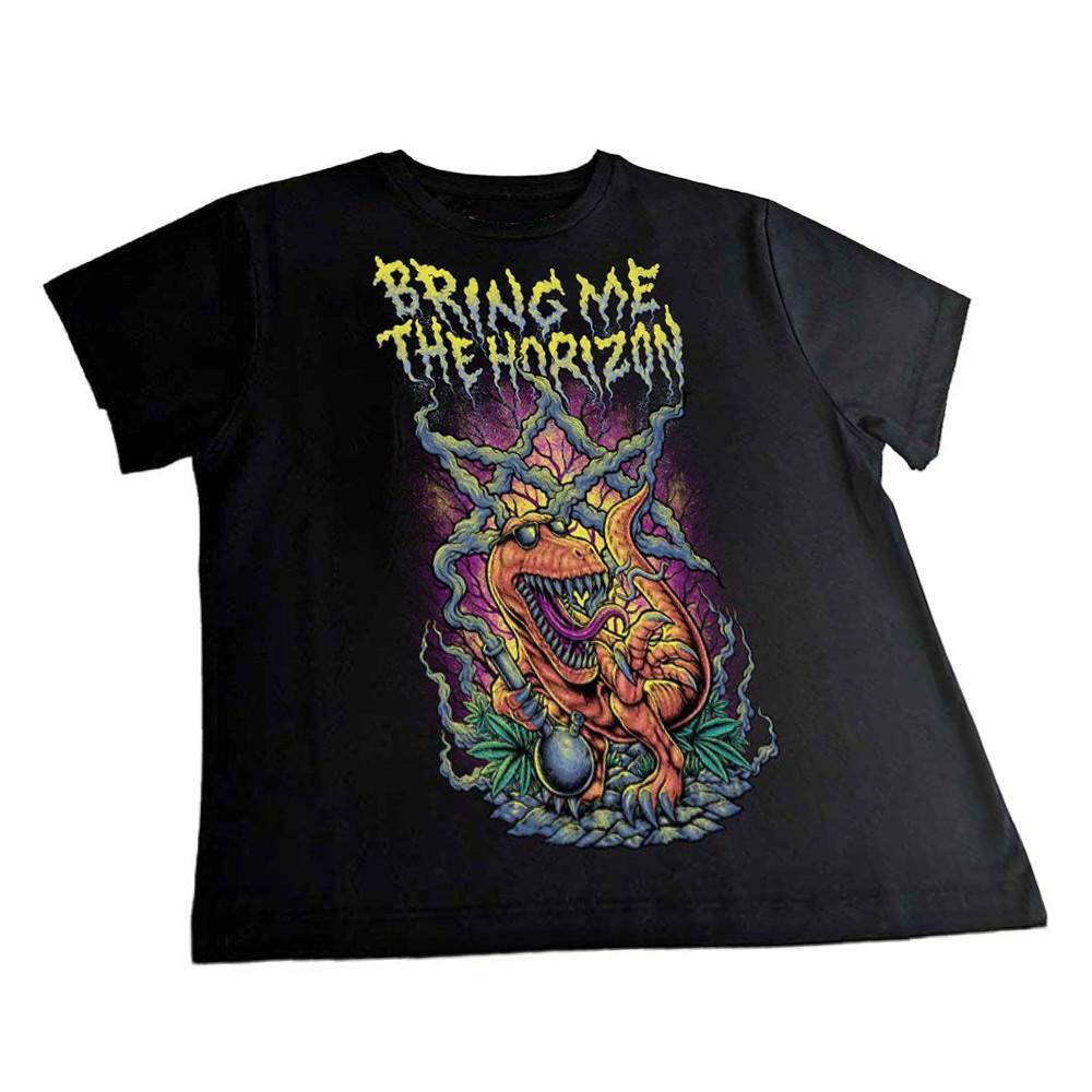 Bring Me The Horizon Bring Me The Horizon Dinosaurier Logo Print Kurzes Top
