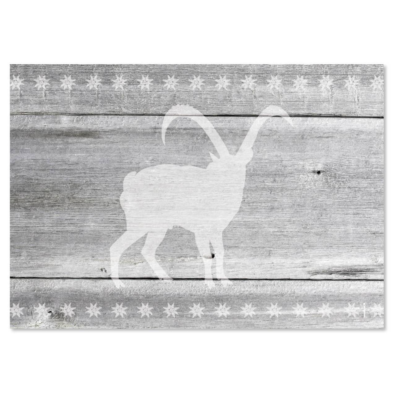 trendform Papiertischset STEINBOCK 4 Sujets à 12 Blatt