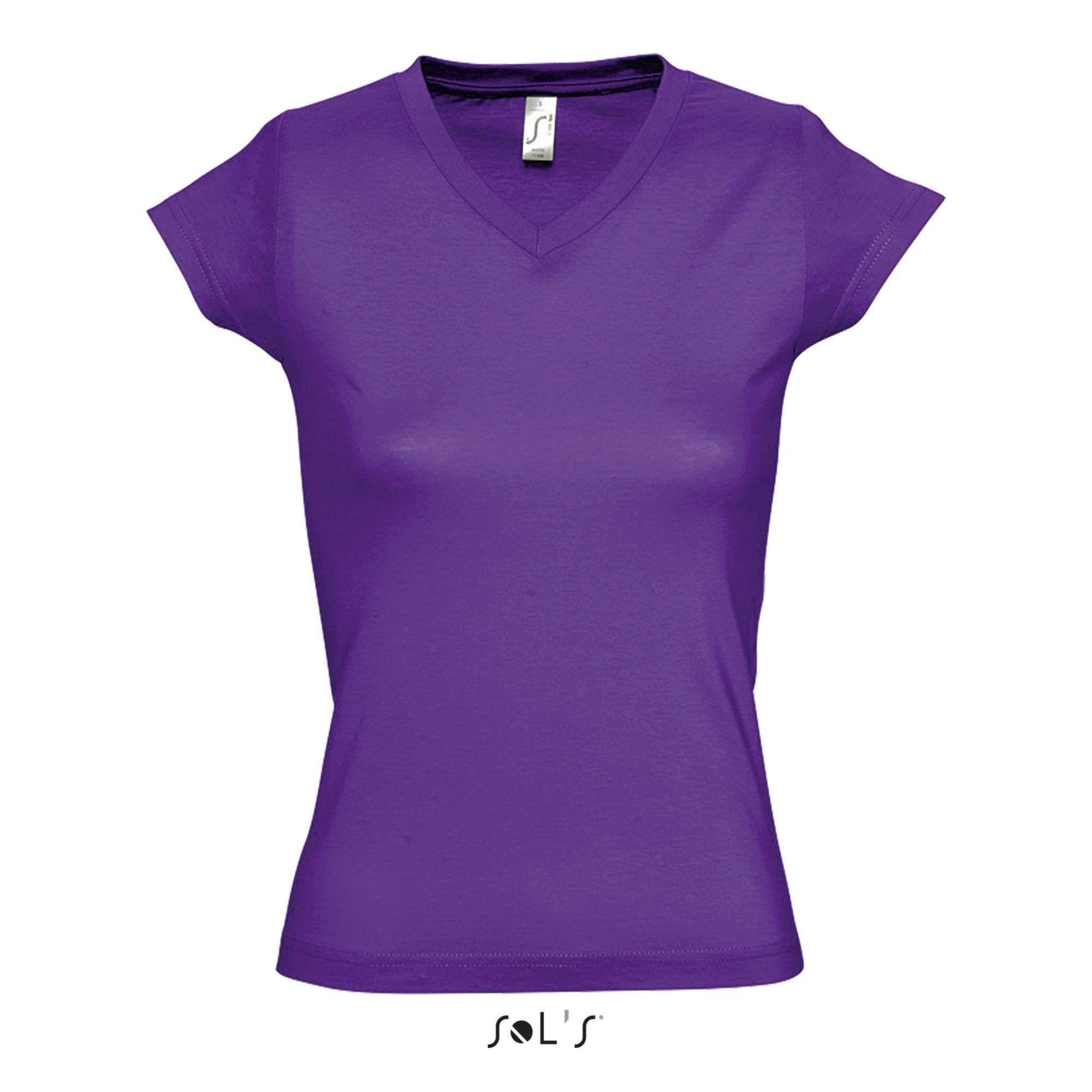 SOLS Sol's Moon V-Ausschnitt T-Shirt