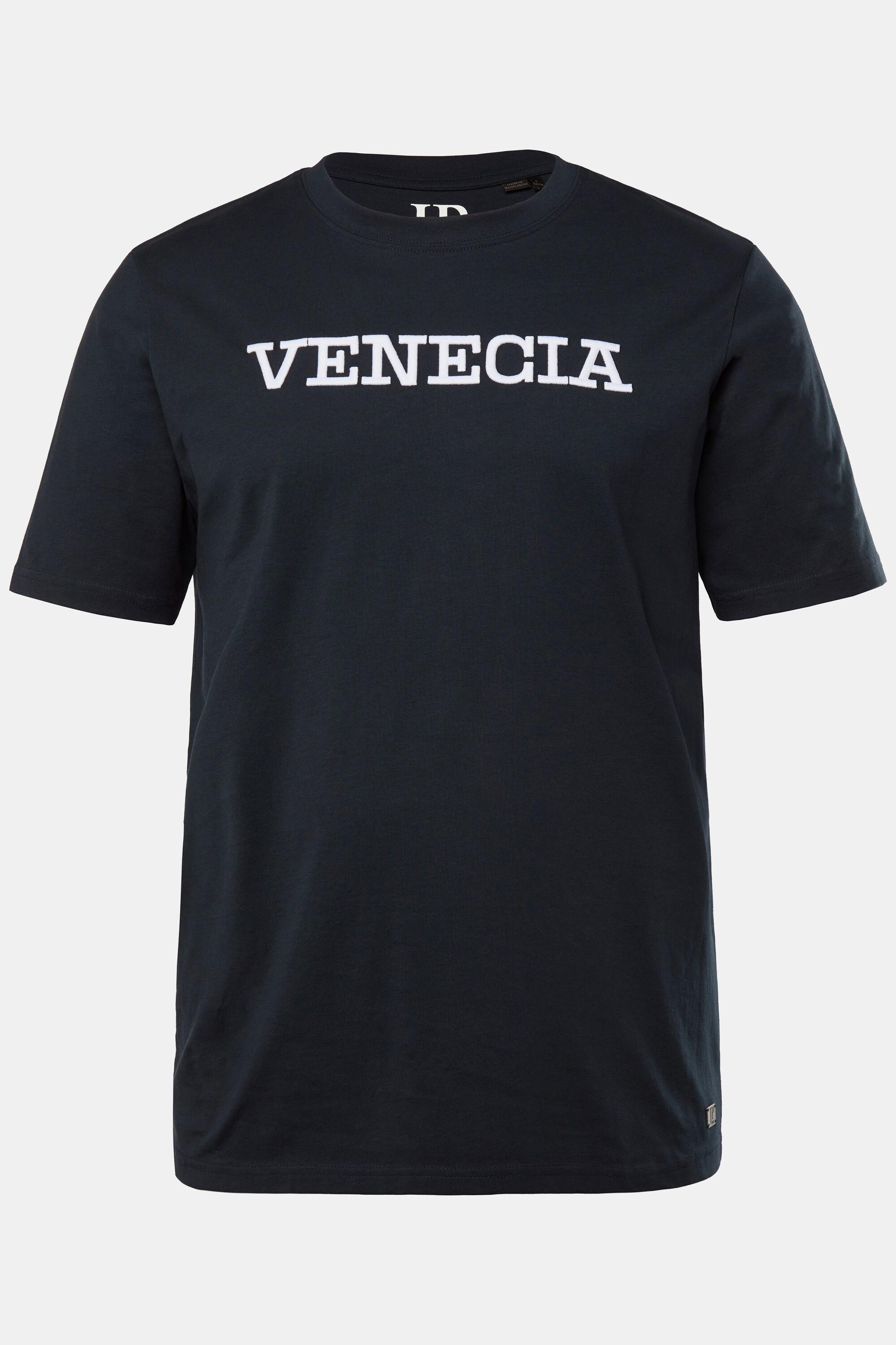 JP1880 Kurzarm T-Shirt mit Brust-Stickerei