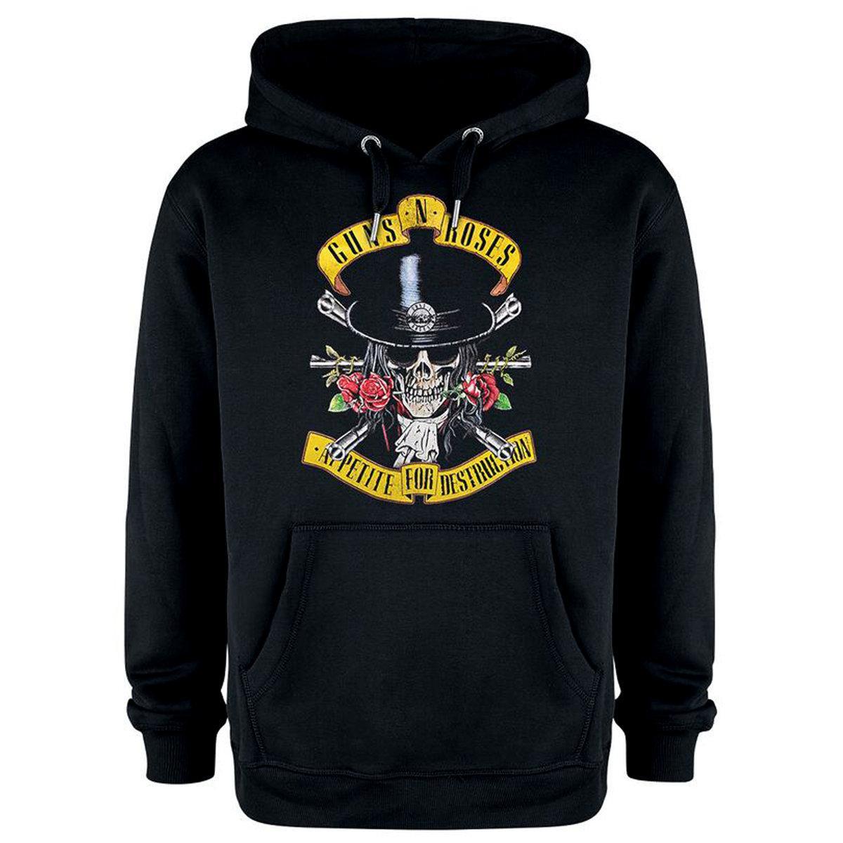 Amplified Top Hat Skull Kapuzenpullover