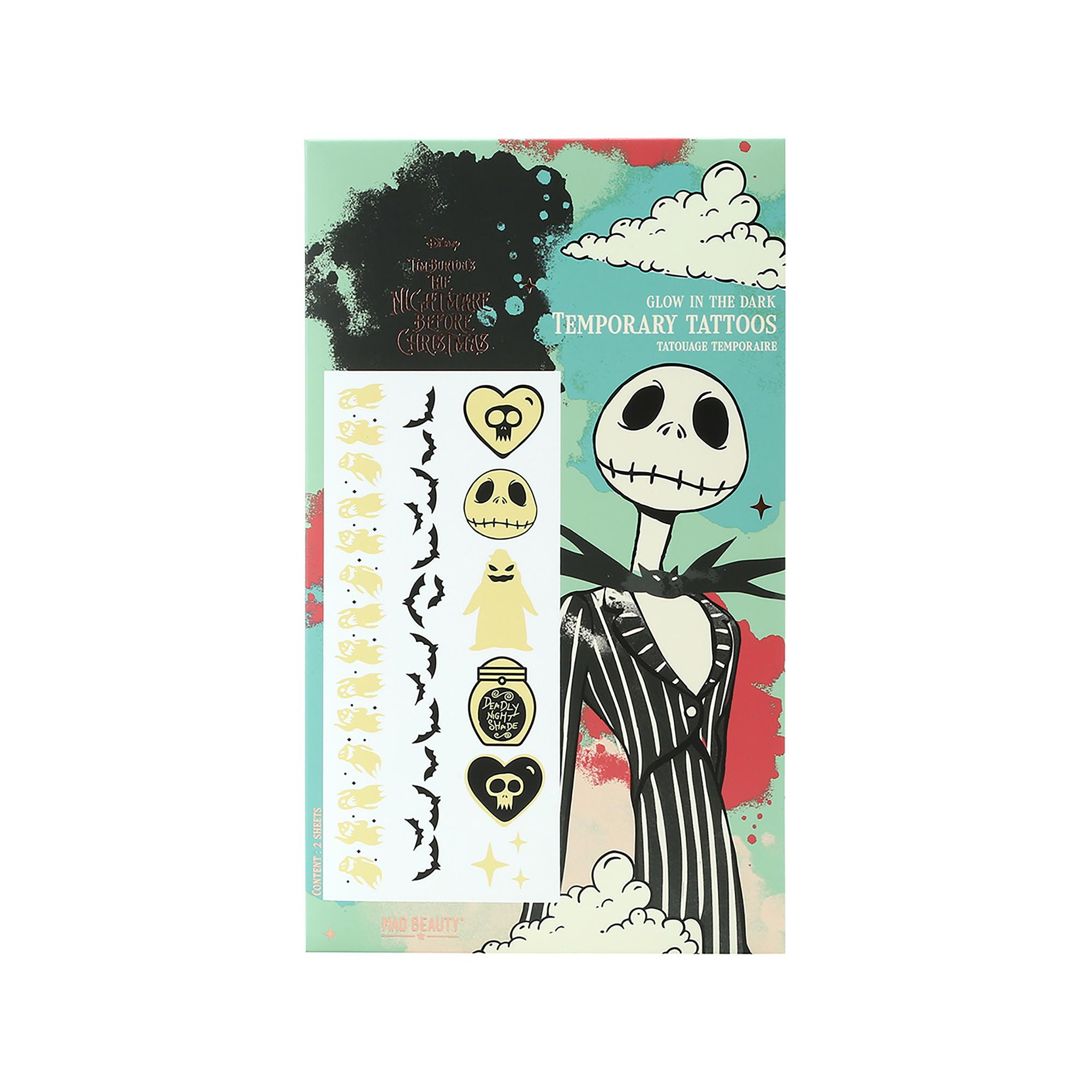 MAD BEAUTY The Nightmare Before Christmas – Leuchtende Tattoos in Geschenkverpackung