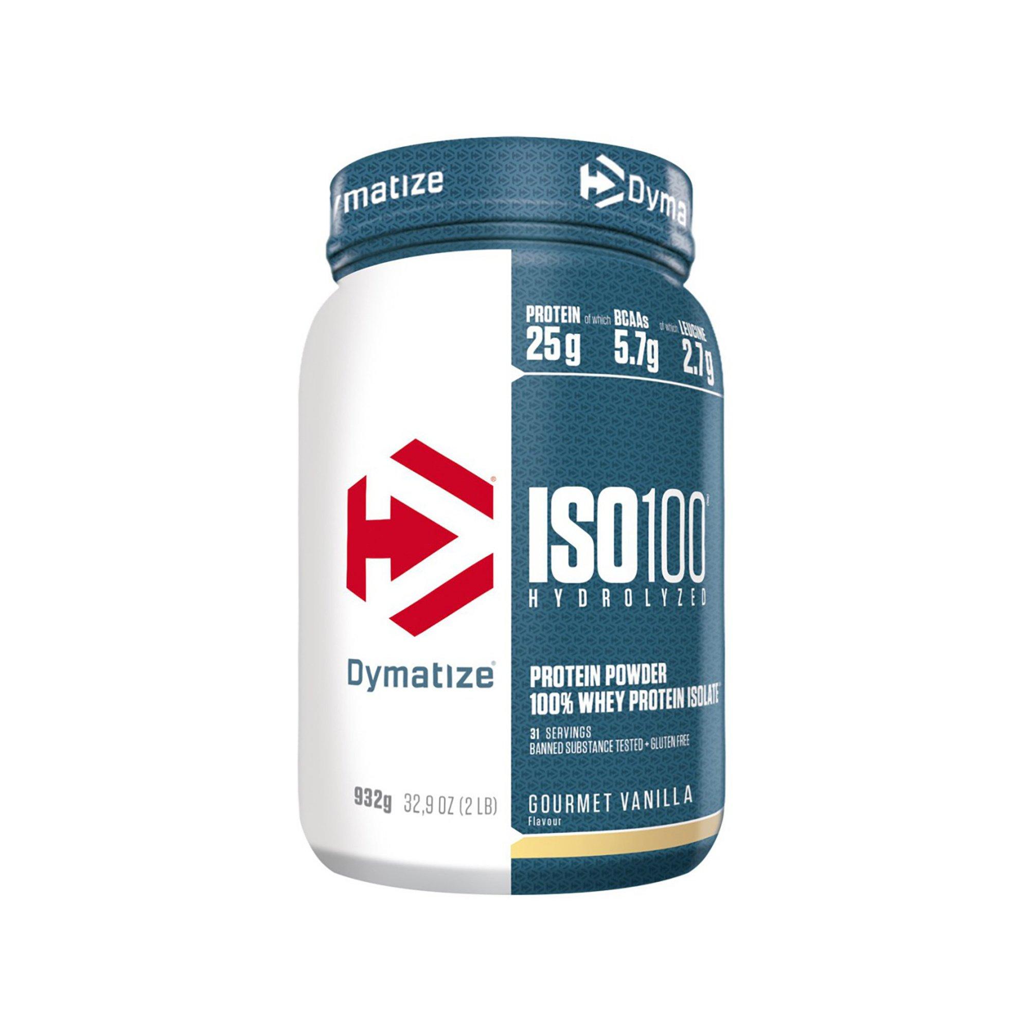 DYMATIZE Iso 100 Gourmet Vanilla 2lb Power Pulver
