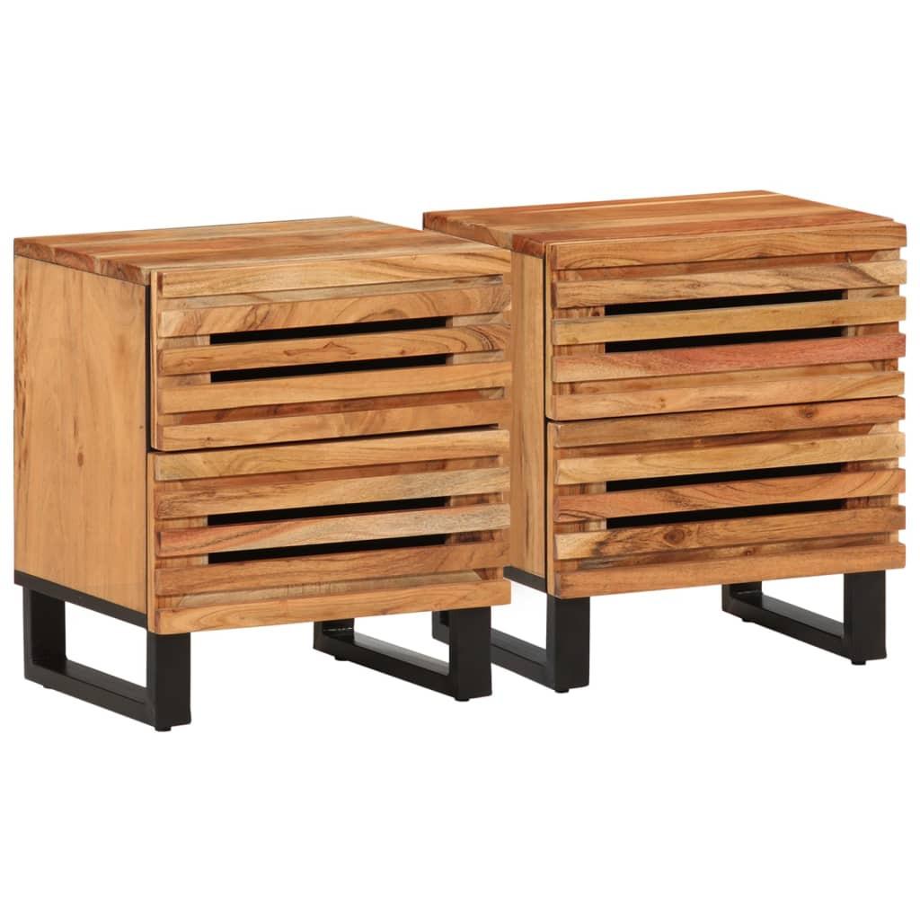 VidaXL Nachttisch holz