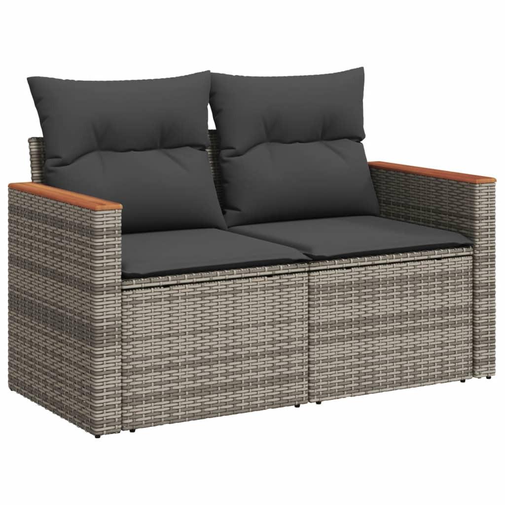 VidaXL Garten sofagarnitur poly-rattan