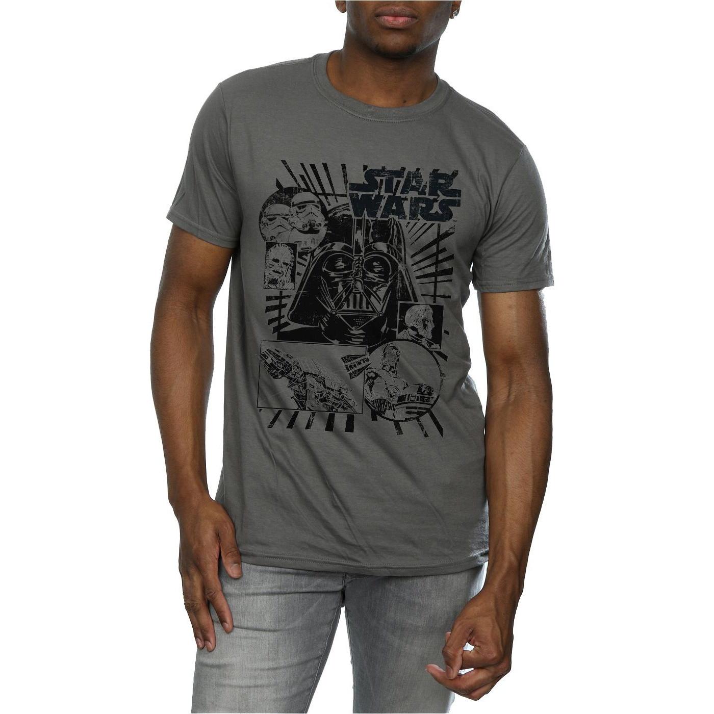 STAR WARS Star Wars Darth Vader Comic Strip T-Shirt