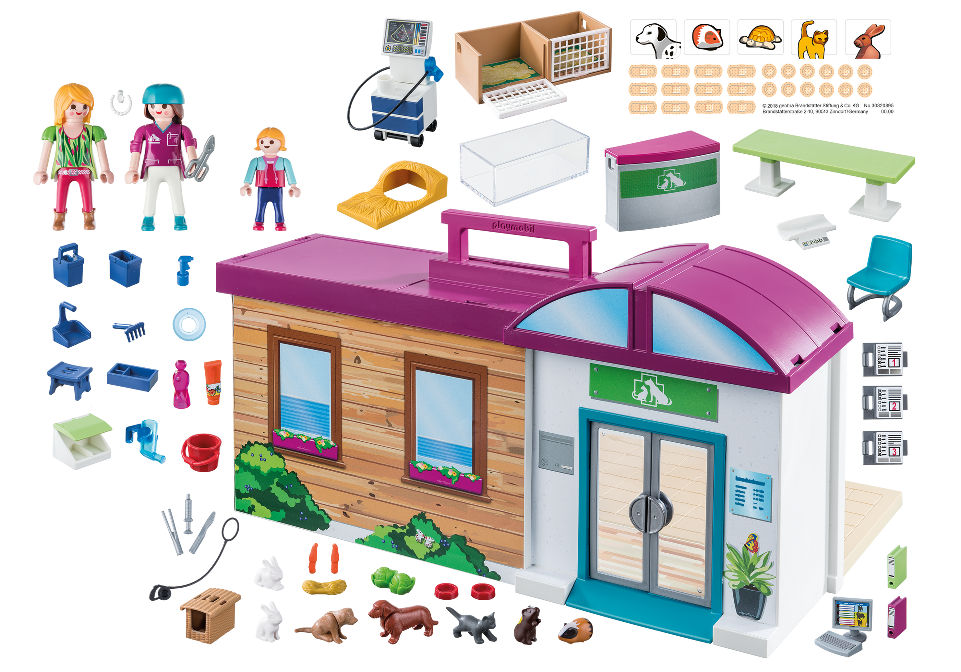 Playmobil 70146 Mitnehm-Tierklinik
