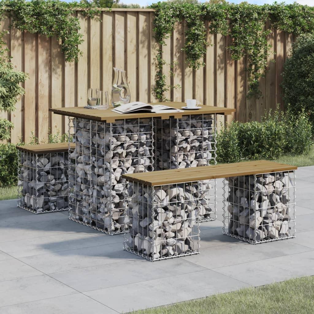 VidaXL Gartenbank imprägniertes kiefernholz