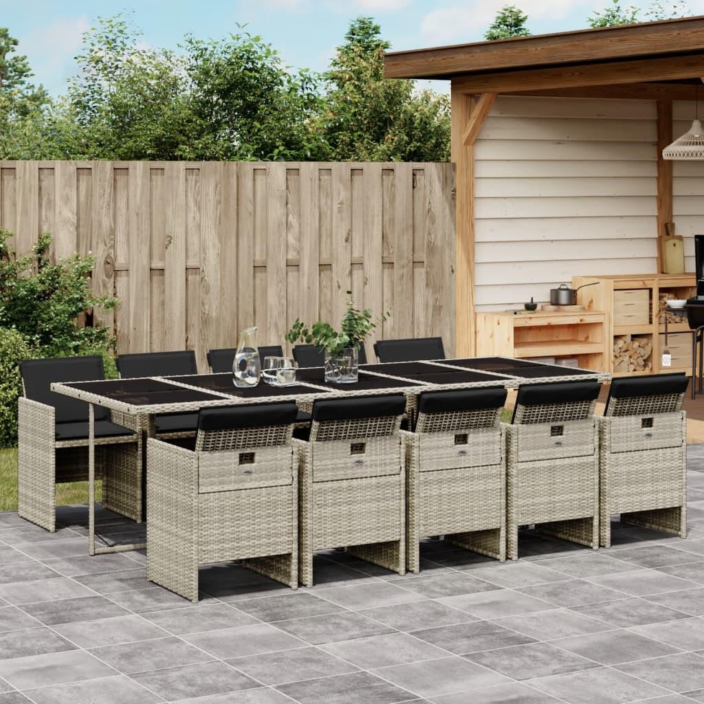 VidaXL Garten essgruppe poly-rattan