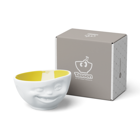 58products FiftyEight Schale zwinkernd 500 ml, safran innen