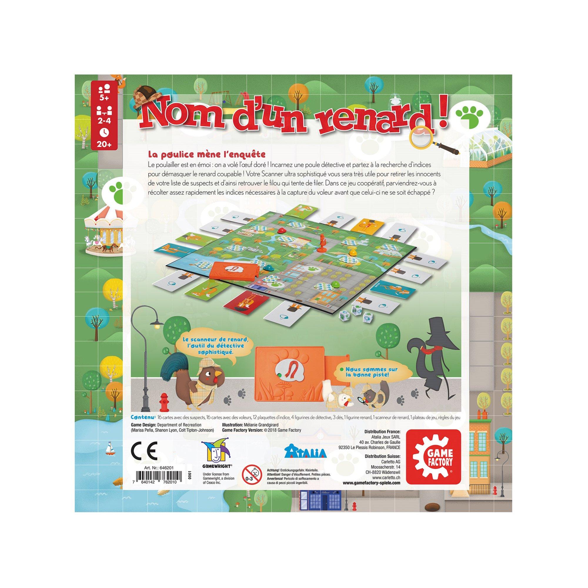 Game Factory Nom d'un renard! Französisch