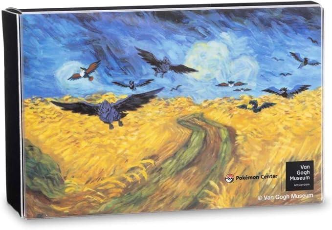 Pokémon Center × Van Gogh Museum: Corviknight Inspired by Wheatfield with Crows Double Deck Box