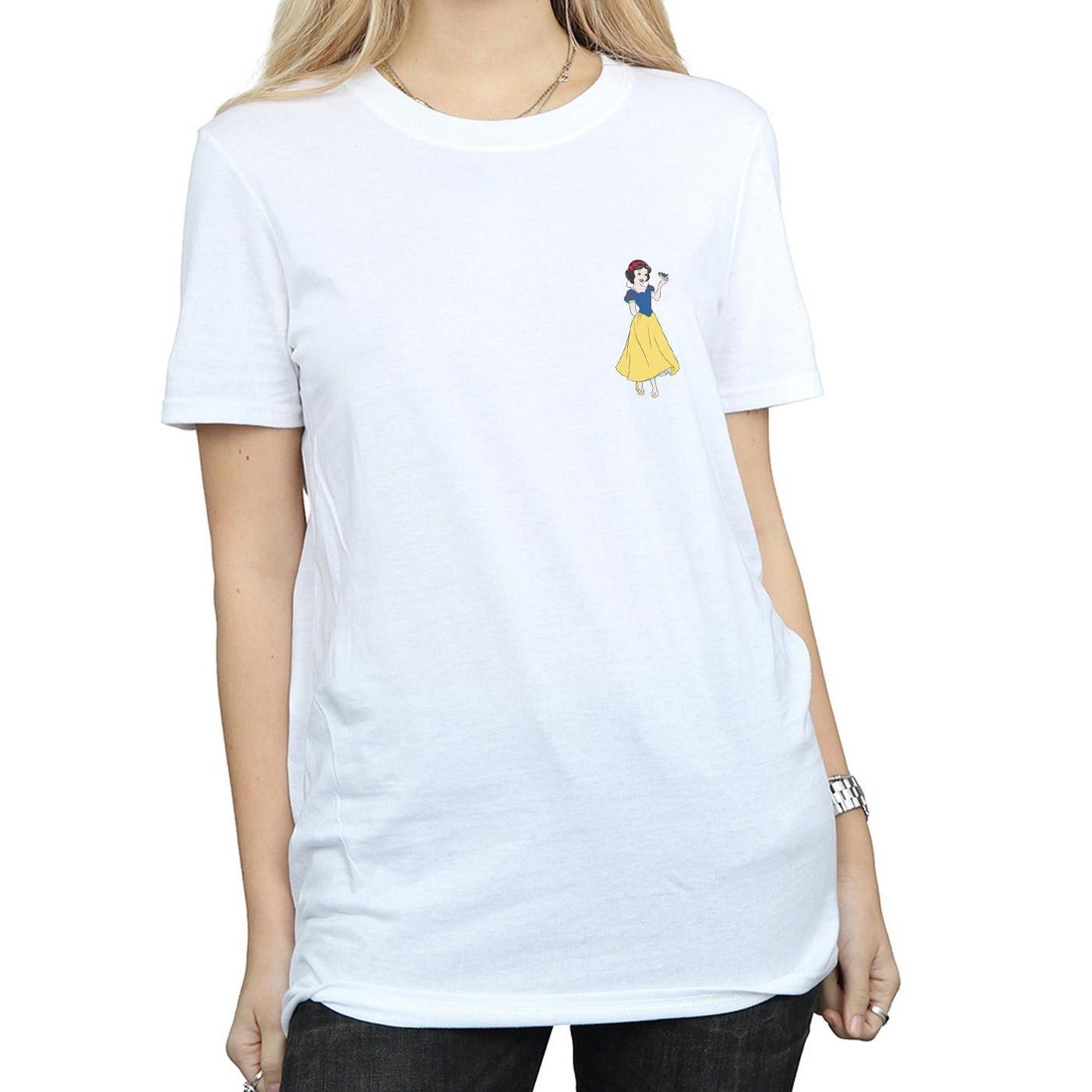 Disney PRINCESS Schneewittchen Taschen-Print T-Shirt