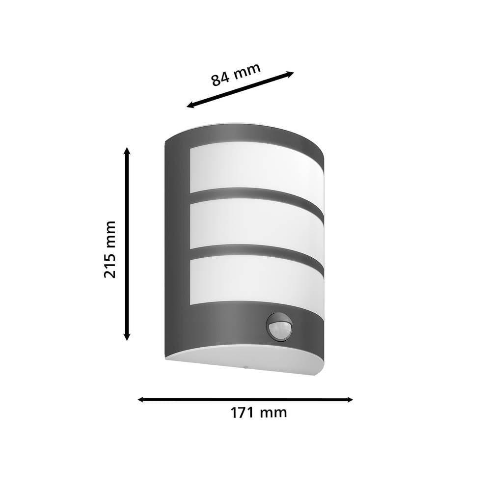 Philips Lighting Philips Outdoor Ultra-Efficient Python Wandleuchte 3.8W