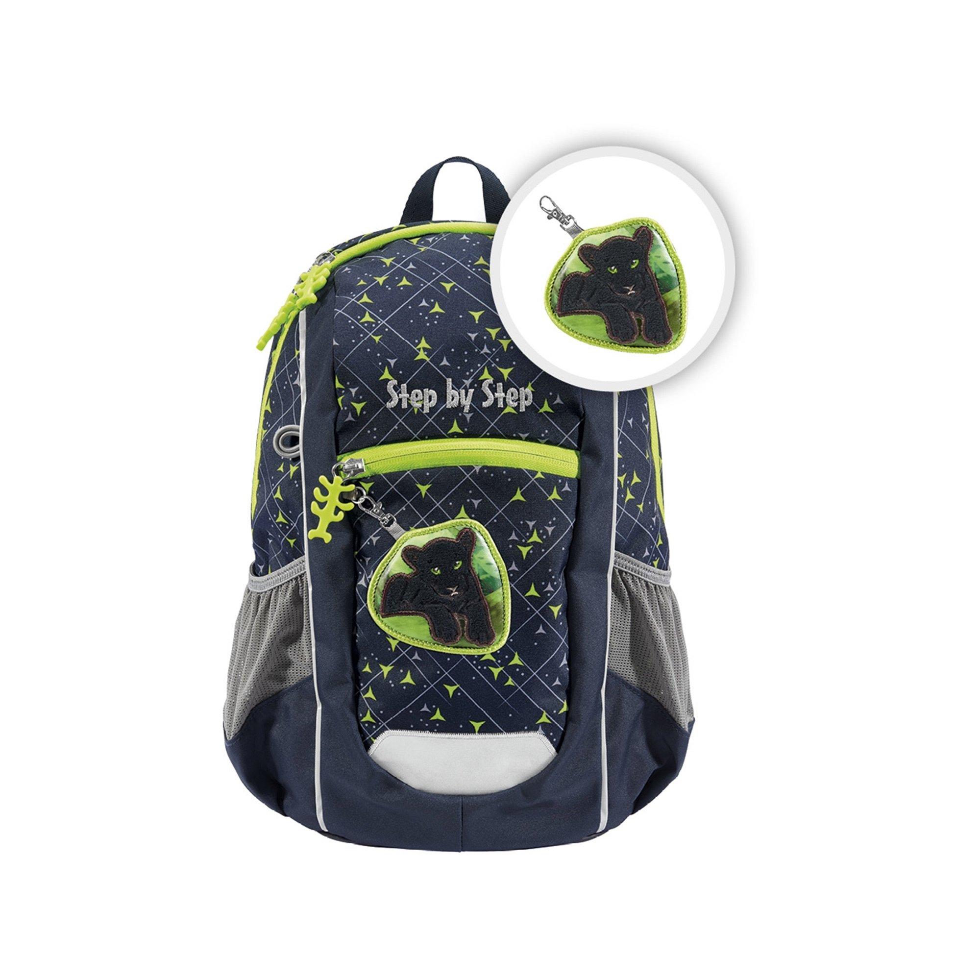 Step by Step Kindergarten Rucksack-Set, 2-teilig Little Wild Cat Chiko