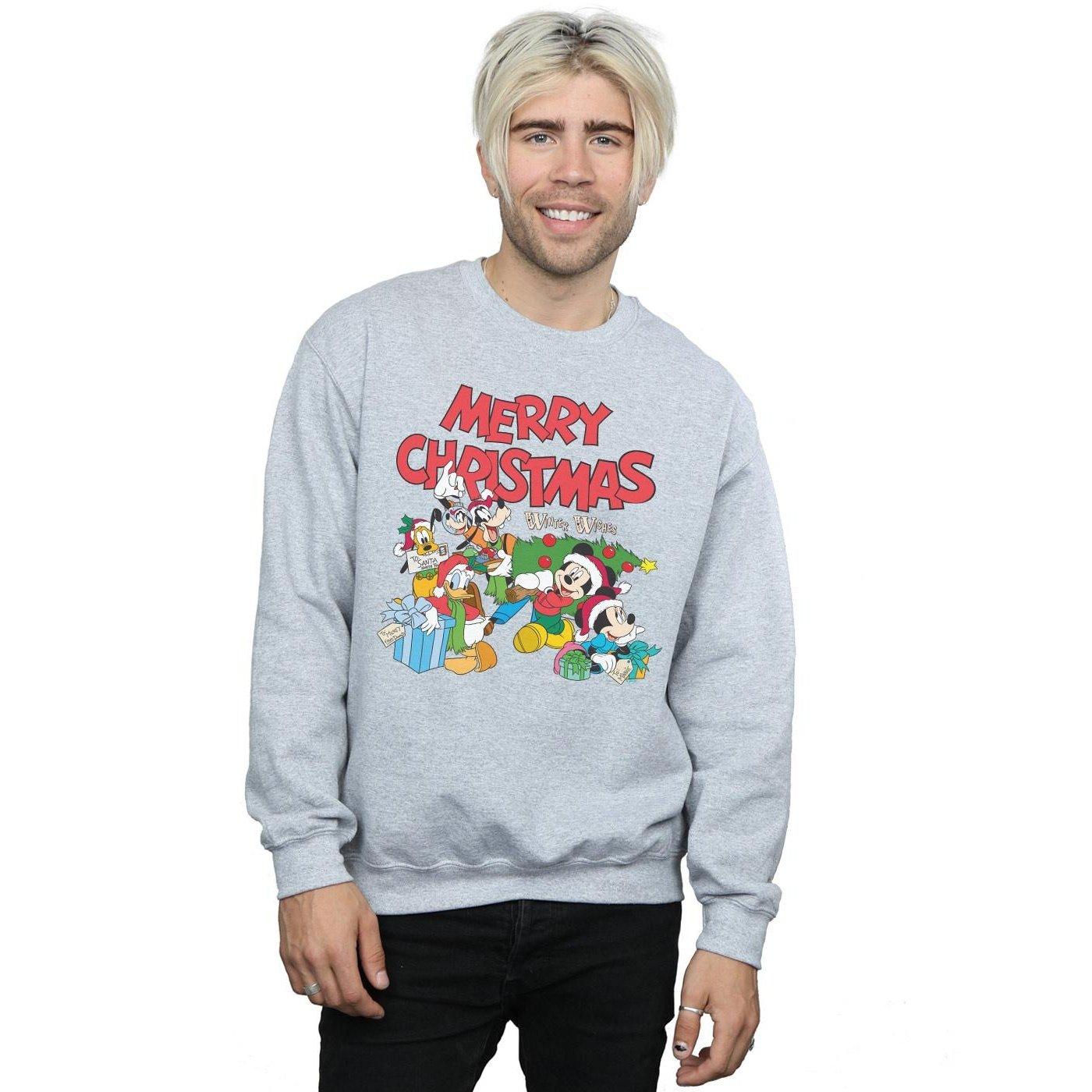 Disney Mickey Mouse And FriendsWinter Wishes Sweatshirt