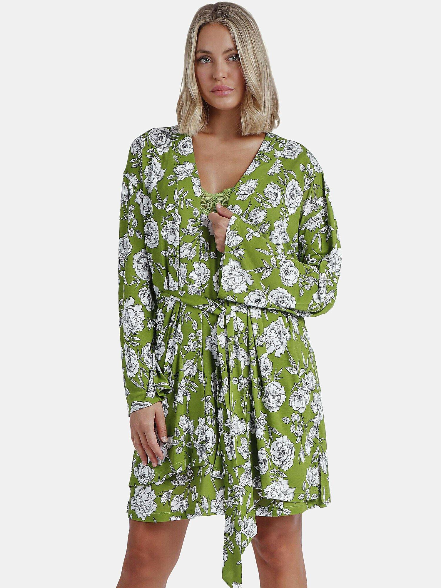 Admas Negligé Navy Flowers