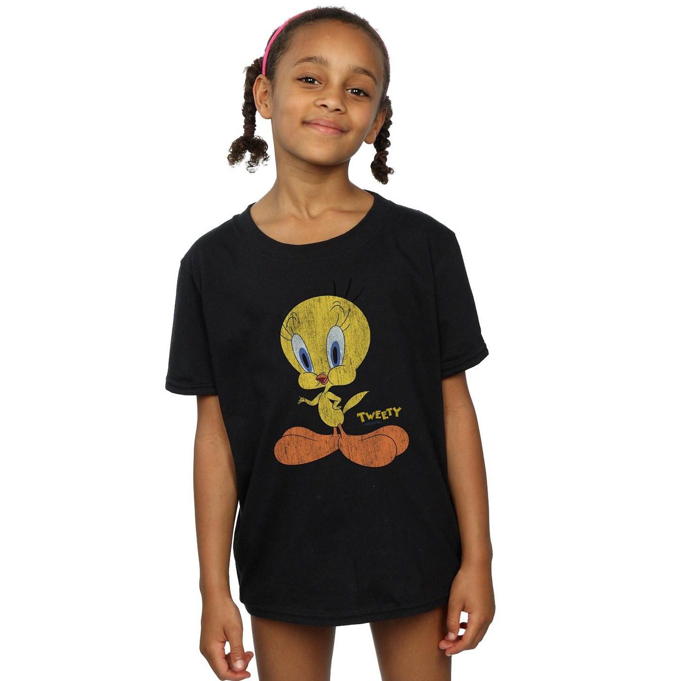 LOONEY TUNES Tweety Pie Distressed TShirt