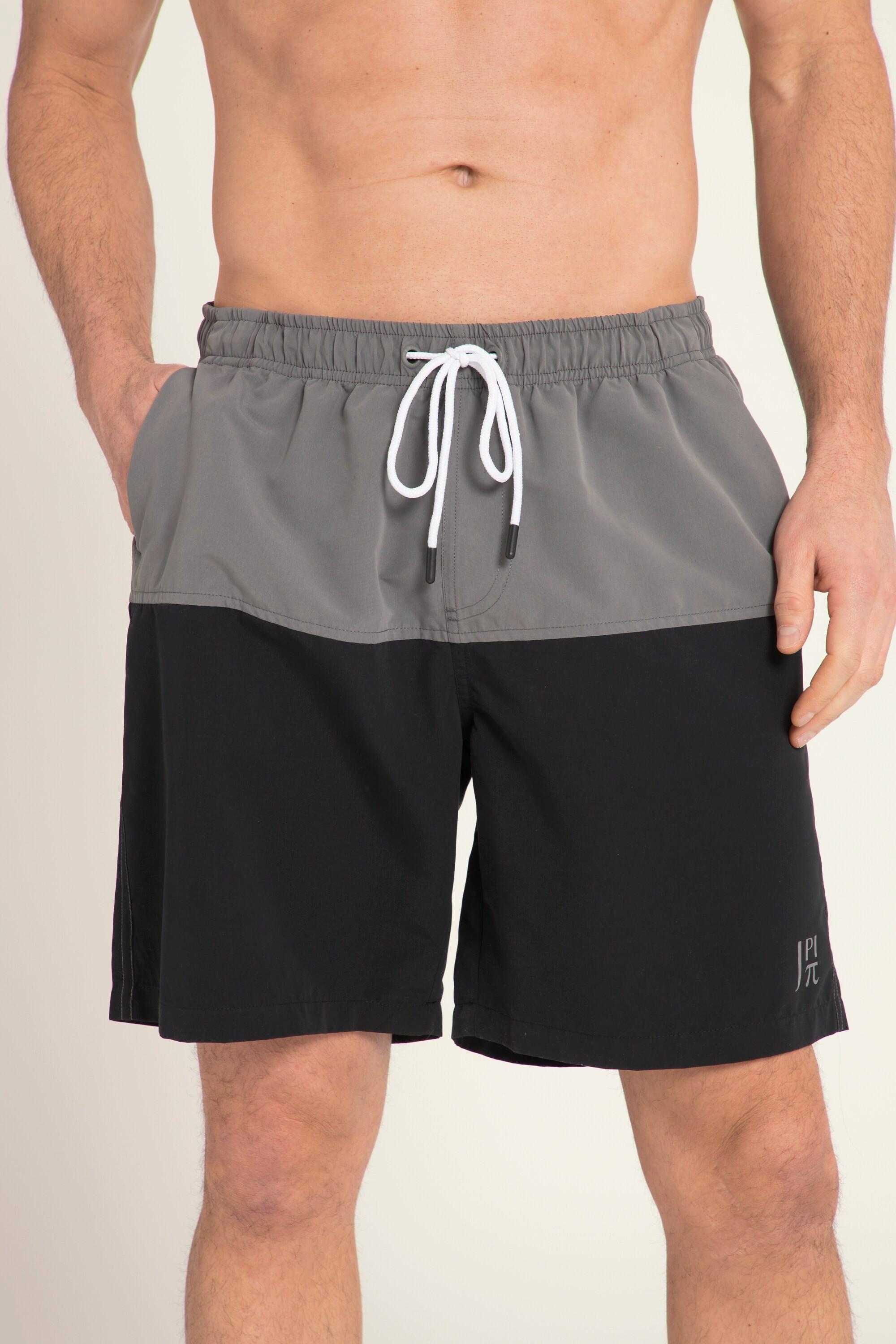 JP1880 JAY-PI große Größen JAY-PI Badeshorts, Beachwear, Elastikbund, zweifarbig XL 811754100-XL