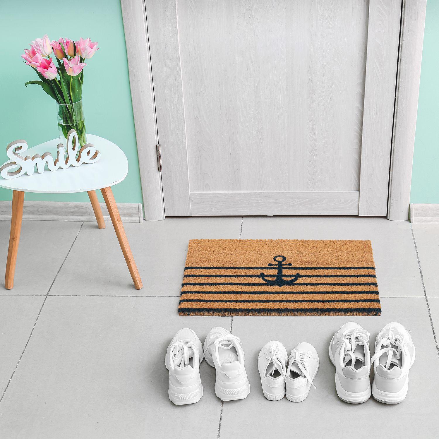 Northix Fußmatte aus Kokosfaser mit Anker