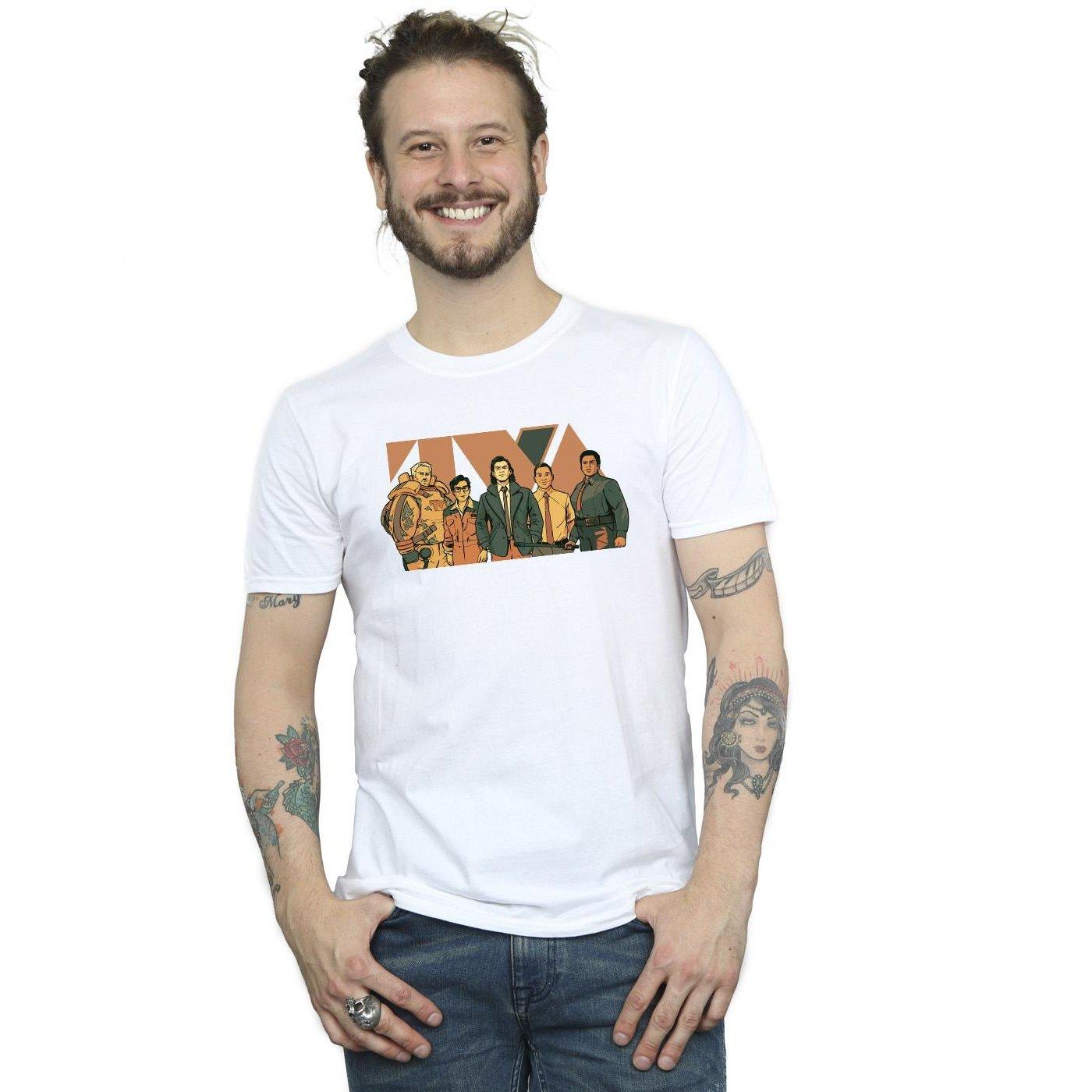 MARVEL TVA Grafikdruck T-Shirt