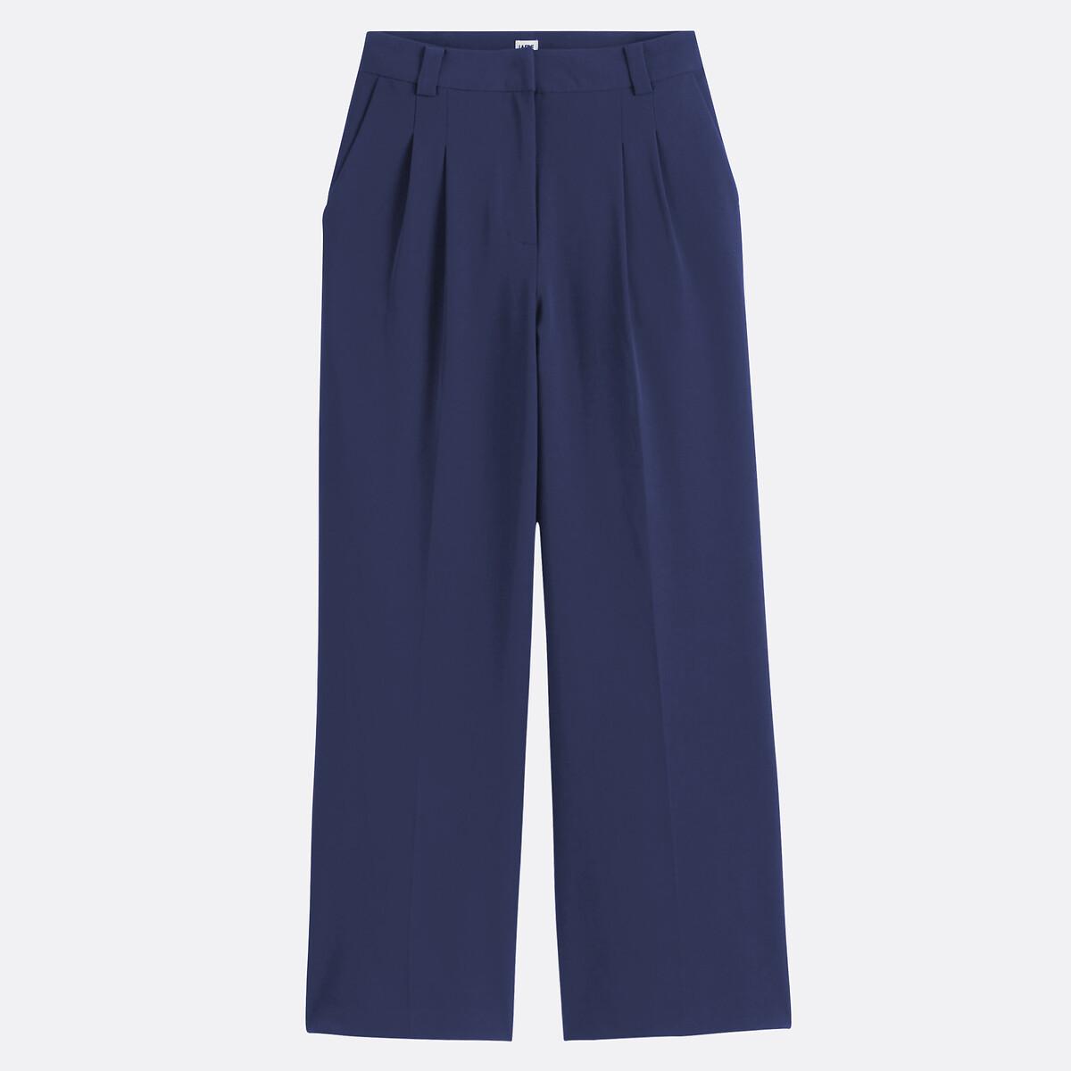 La Redoute Collections Weite Bundfaltenhose