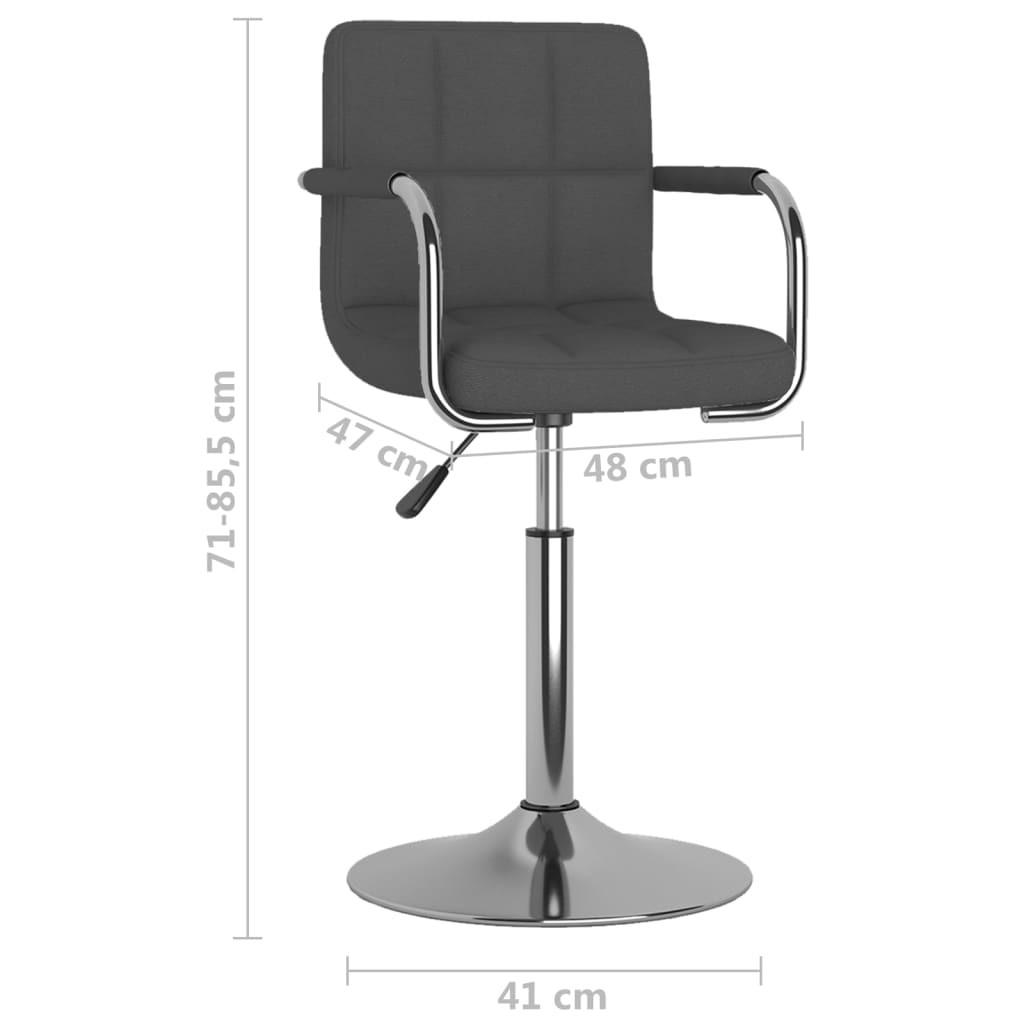 VidaXL Barhocker gewebe