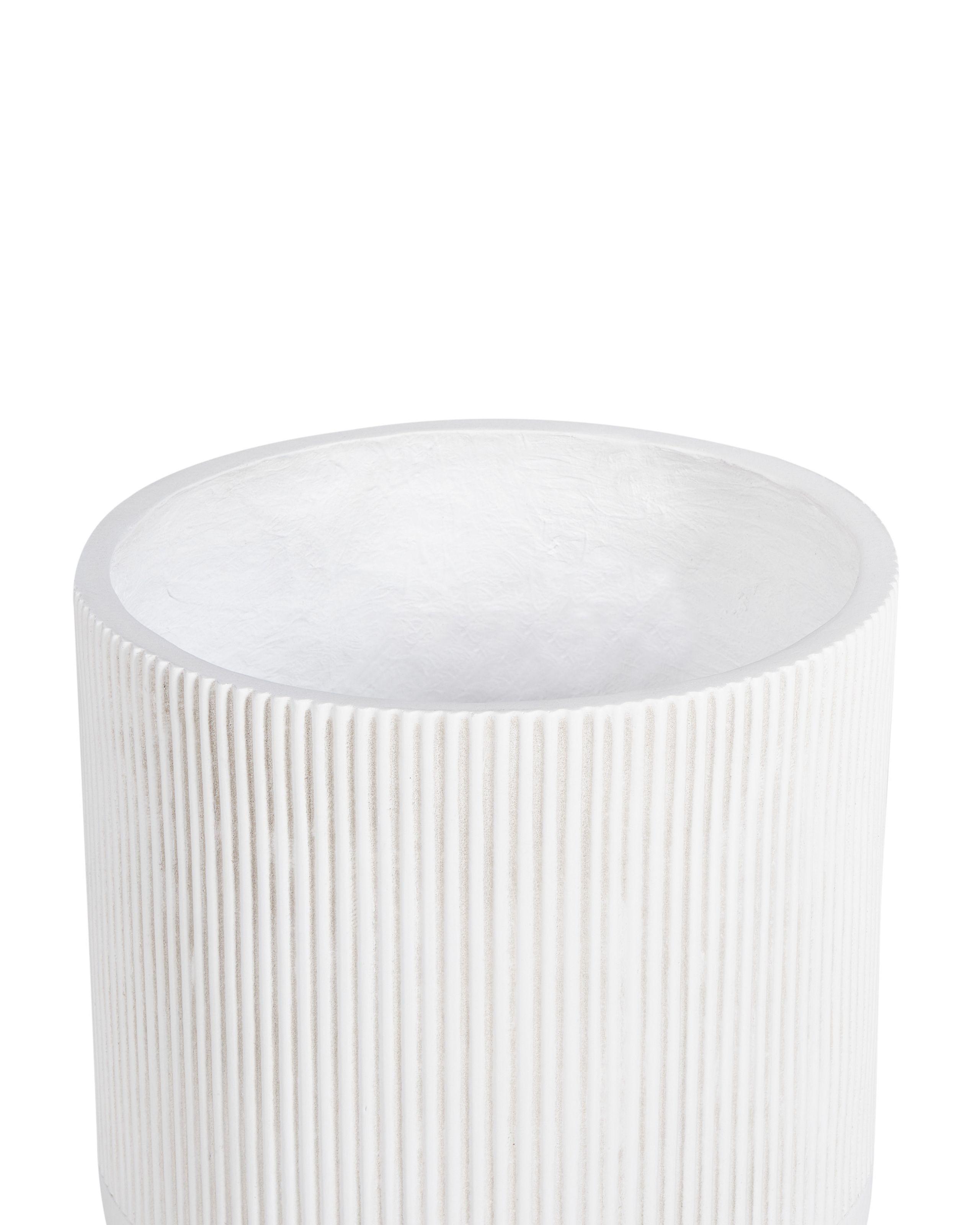 Beliani Blumentopf mit Beinen aus Lehm-Faser-Mischung Klassisch MACLURA