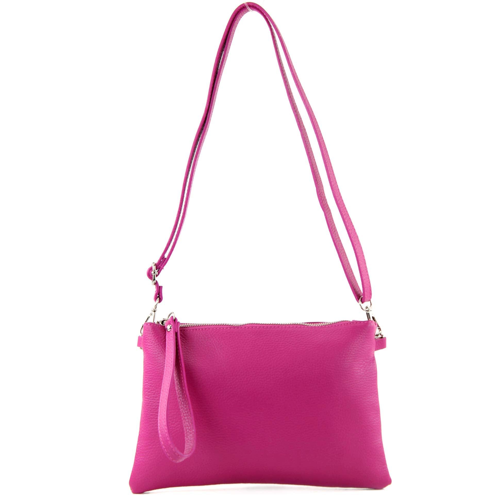 Only-bags.store Clutch Umhängetasche Leder medium Clutch Umhängetasche Leder medium