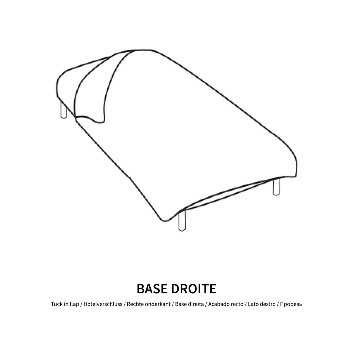 La Redoute Intérieurs Bedruckter Duvetbezug Super Masque