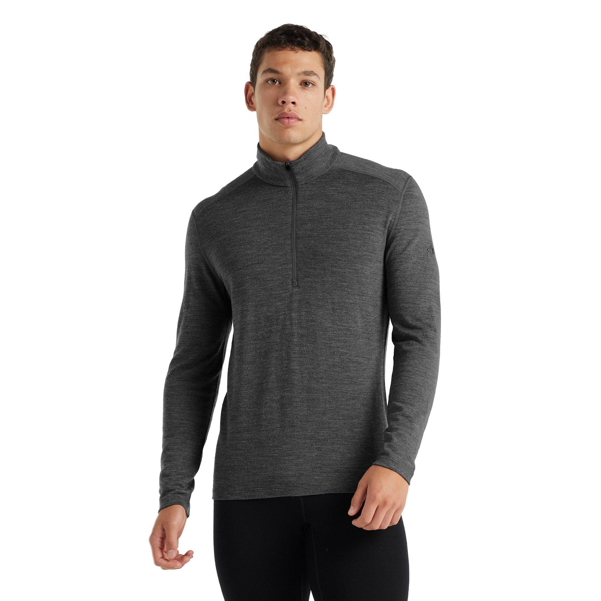 Icebreaker Men Merino 260 Tech LS Half Zip Thermoshirt, Half-Zip, langarm