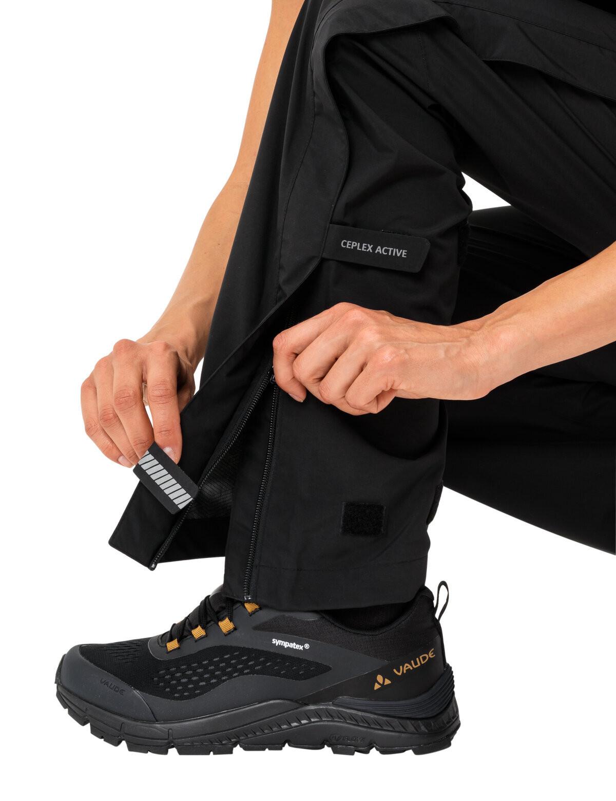 VAUDE Women's Yaras Rain Zip Pants IV