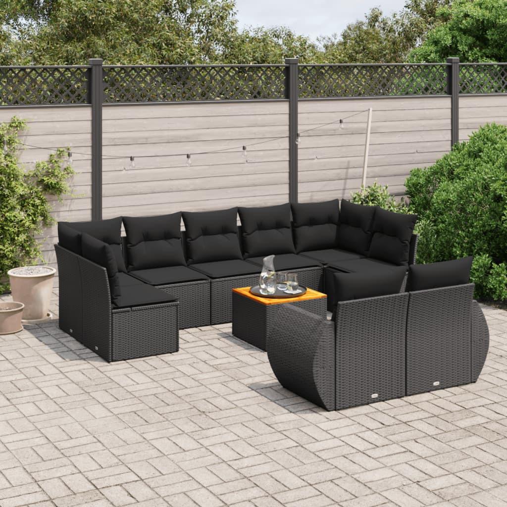 VidaXL Garten sofagarnitur poly-rattan