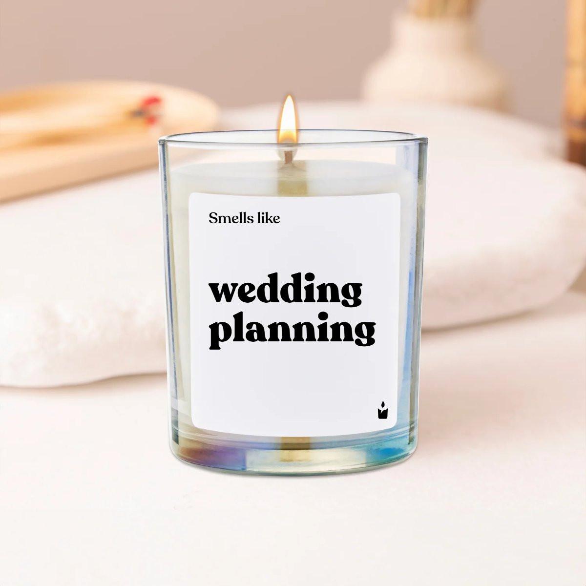 CandleHand Duftkerze Flowery Smells like wedding planning