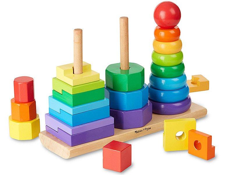 Melissa & Doug Geometric Stacker